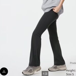 Uniqlo Black Flare Leggings